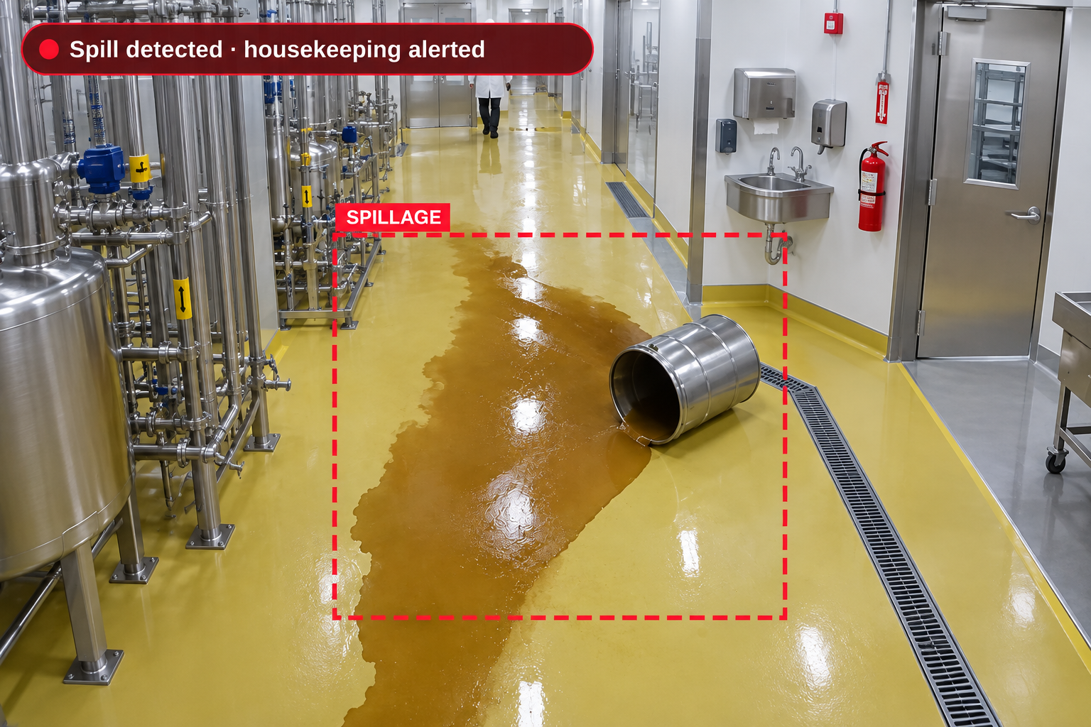 Spillage Detection